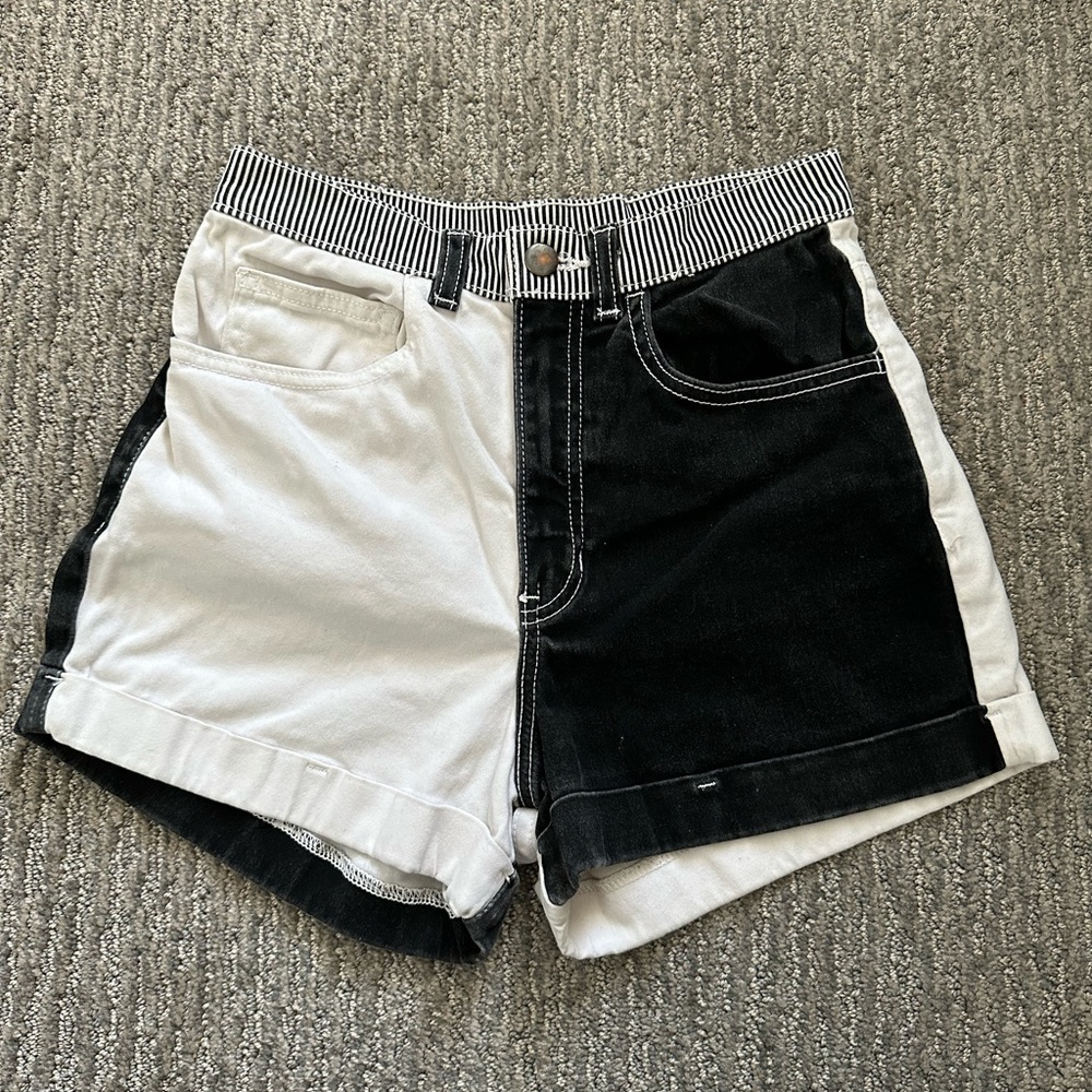 RARE American Apparel Color Block Shorts - 24/25